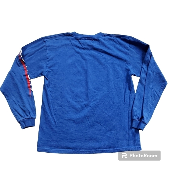 Vintage 90s Anime Yu-Gi-Oh sz L Kazuki Takhashi Graphic Long Sleeve Top - Picture 2 of 7